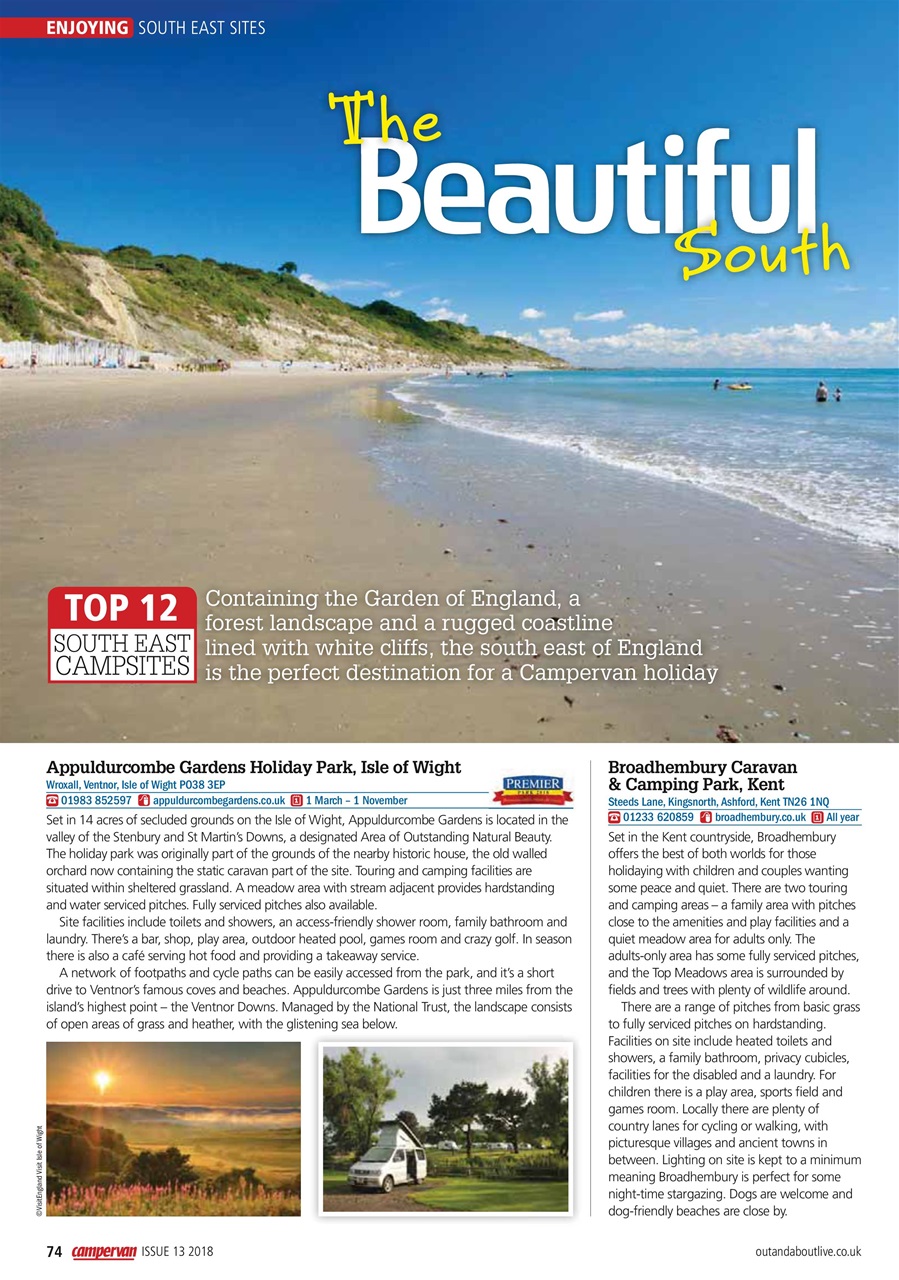 Campervan Preview Pages