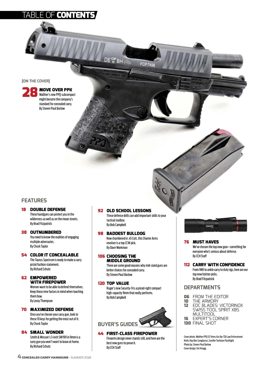 Concealed Carry Handguns Preview Pages