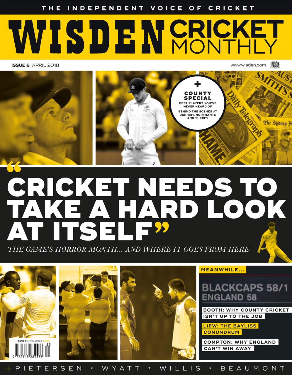 Wisden Cricket Monthly Preview Pages