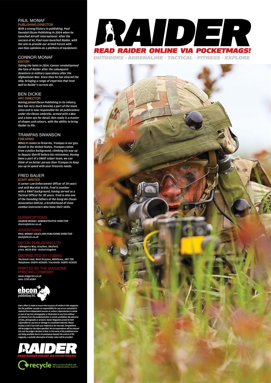 Raider Preview Pages