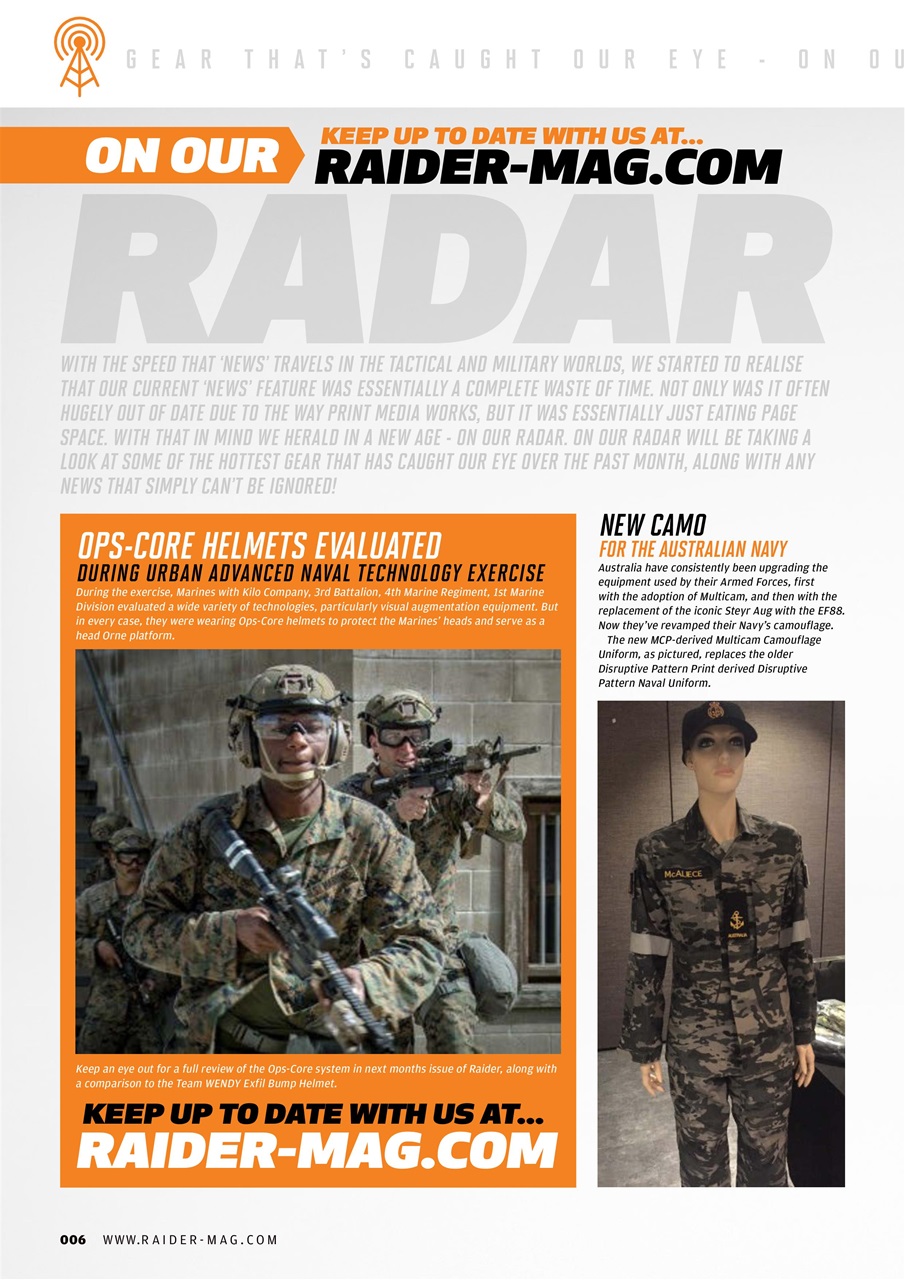 Raider Preview Pages