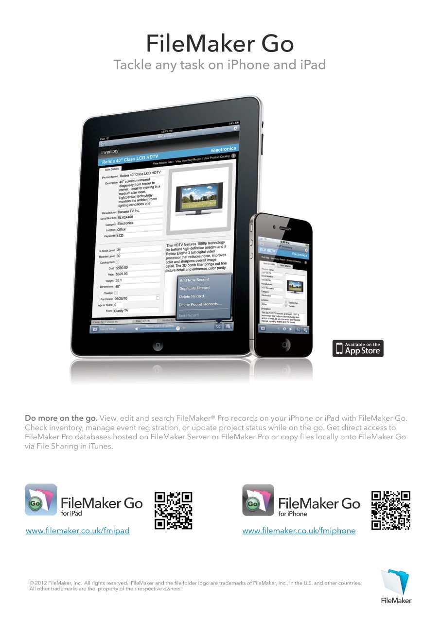 iPad and iPhone User Preview Pages