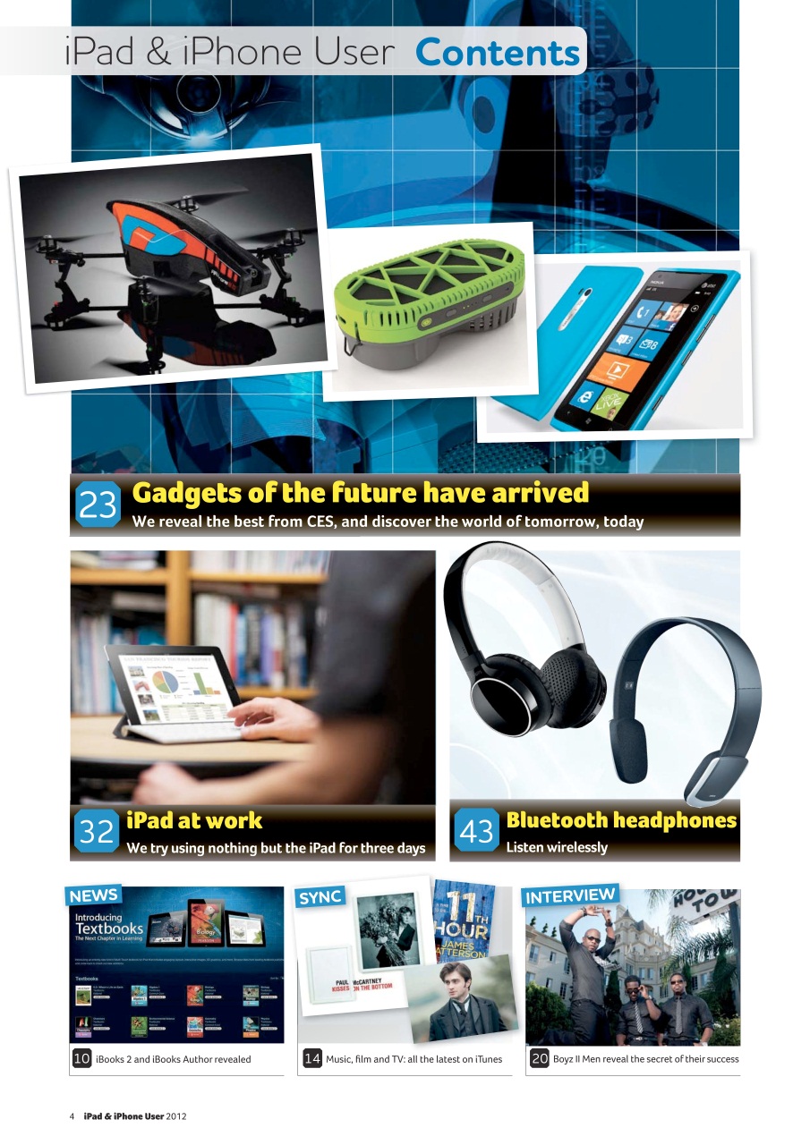 iPad and iPhone User Preview Pages