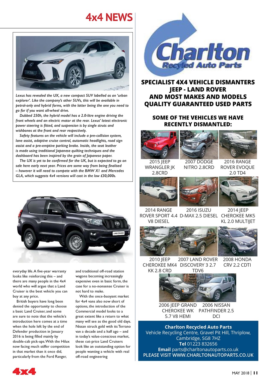 Overlander 4X4 Preview Pages