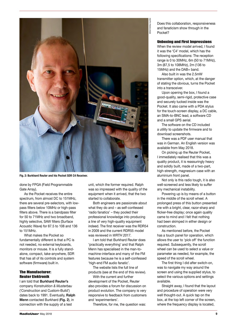 Radio User Preview Pages