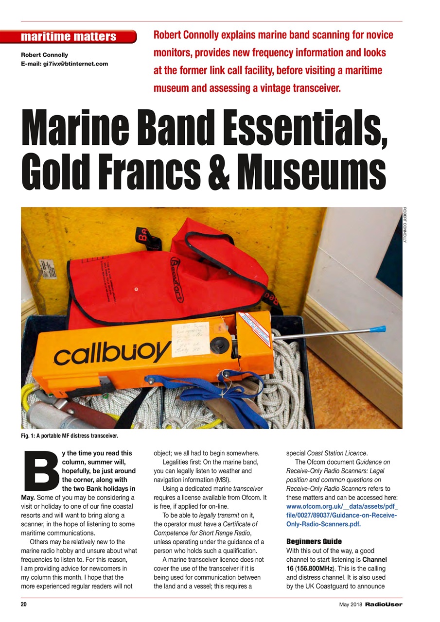 Radio User Preview Pages