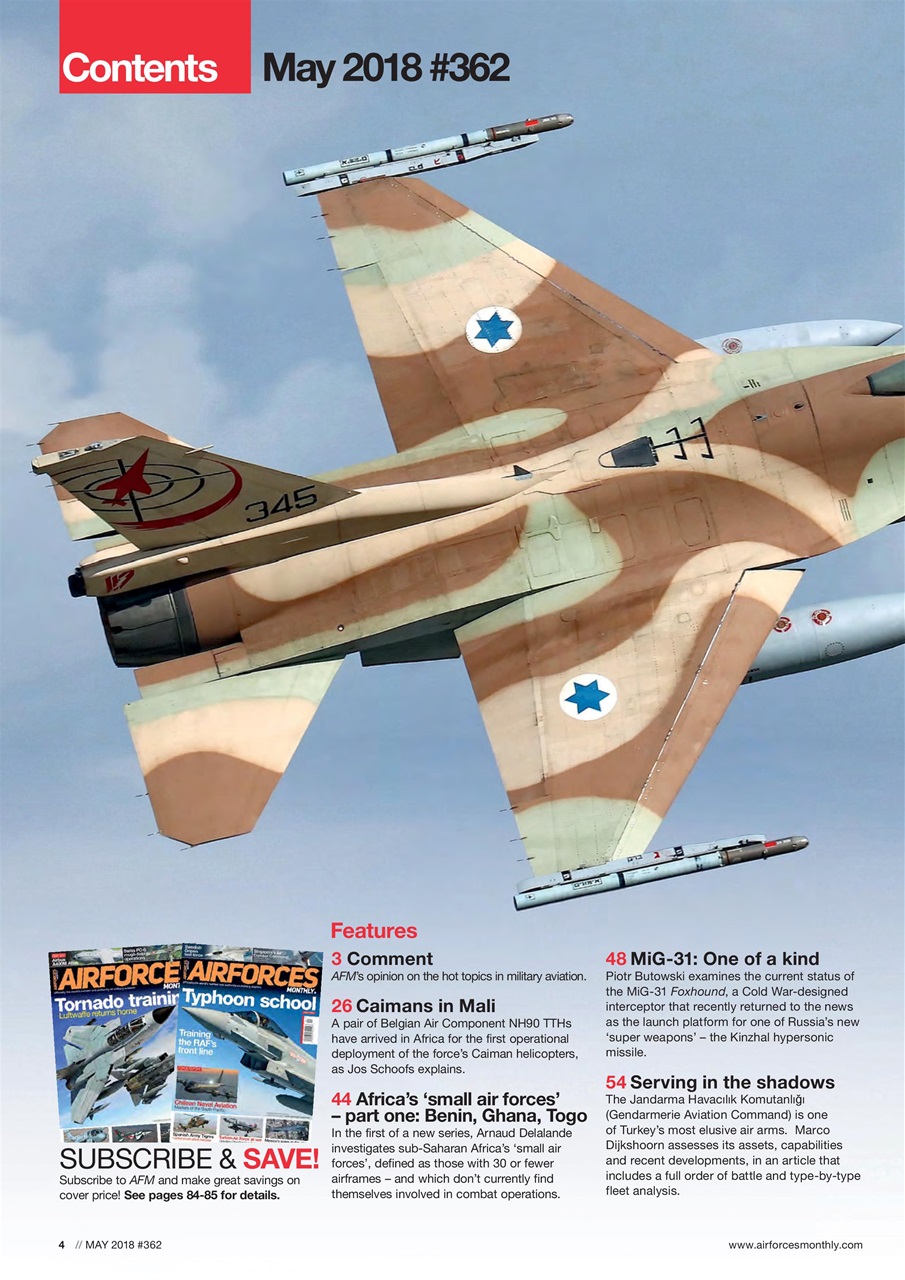 AirForces Monthly Preview Pages
