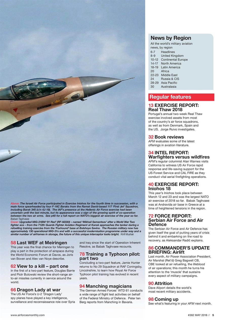 AirForces Monthly Preview Pages