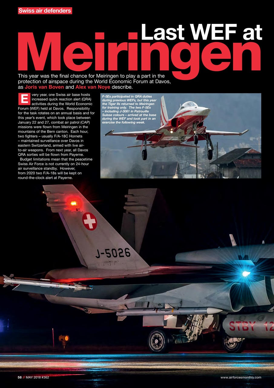 AirForces Monthly Preview Pages