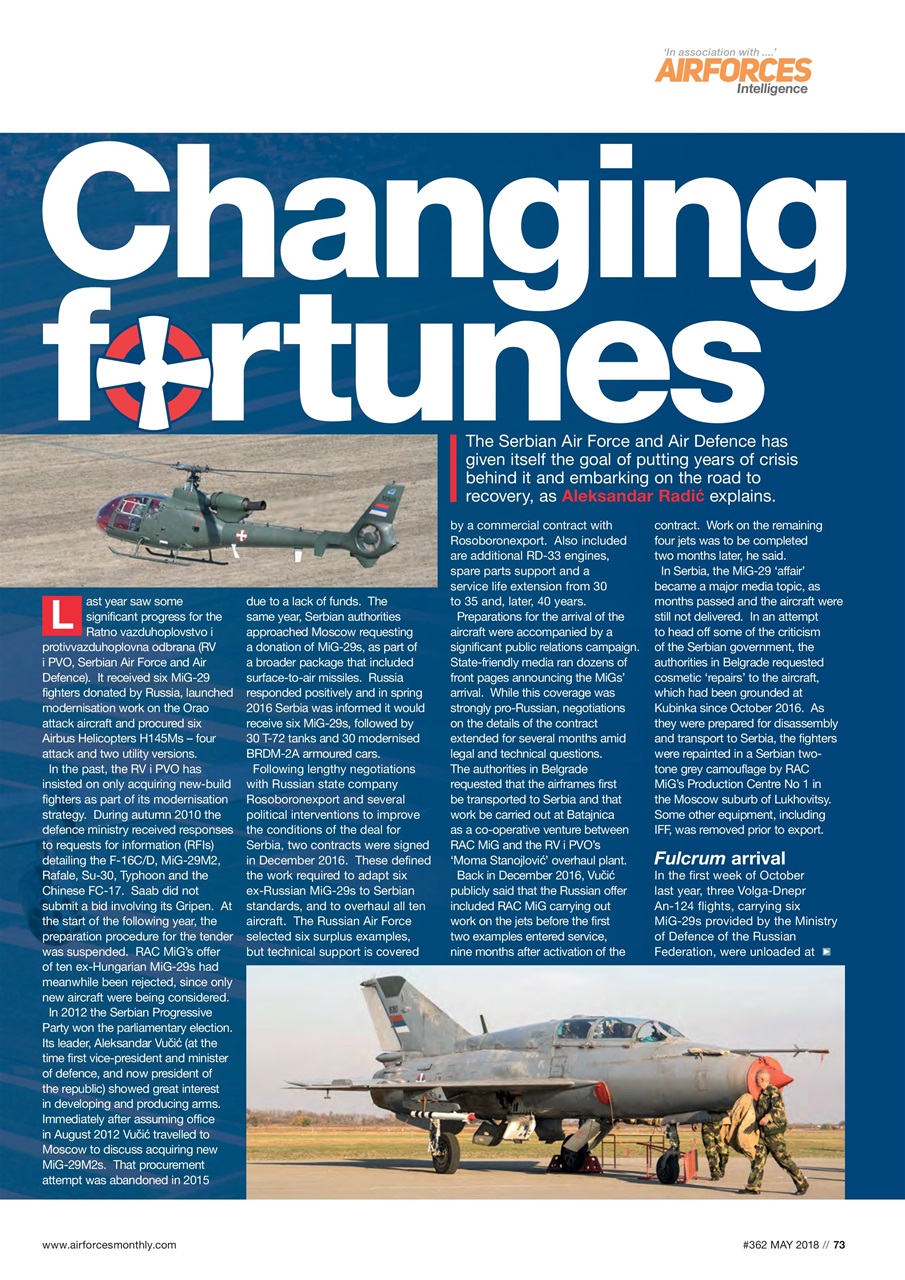 AirForces Monthly Preview Pages