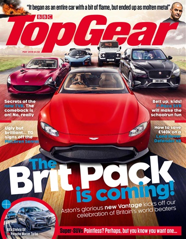 BBC Top Gear Magazine issue May-18