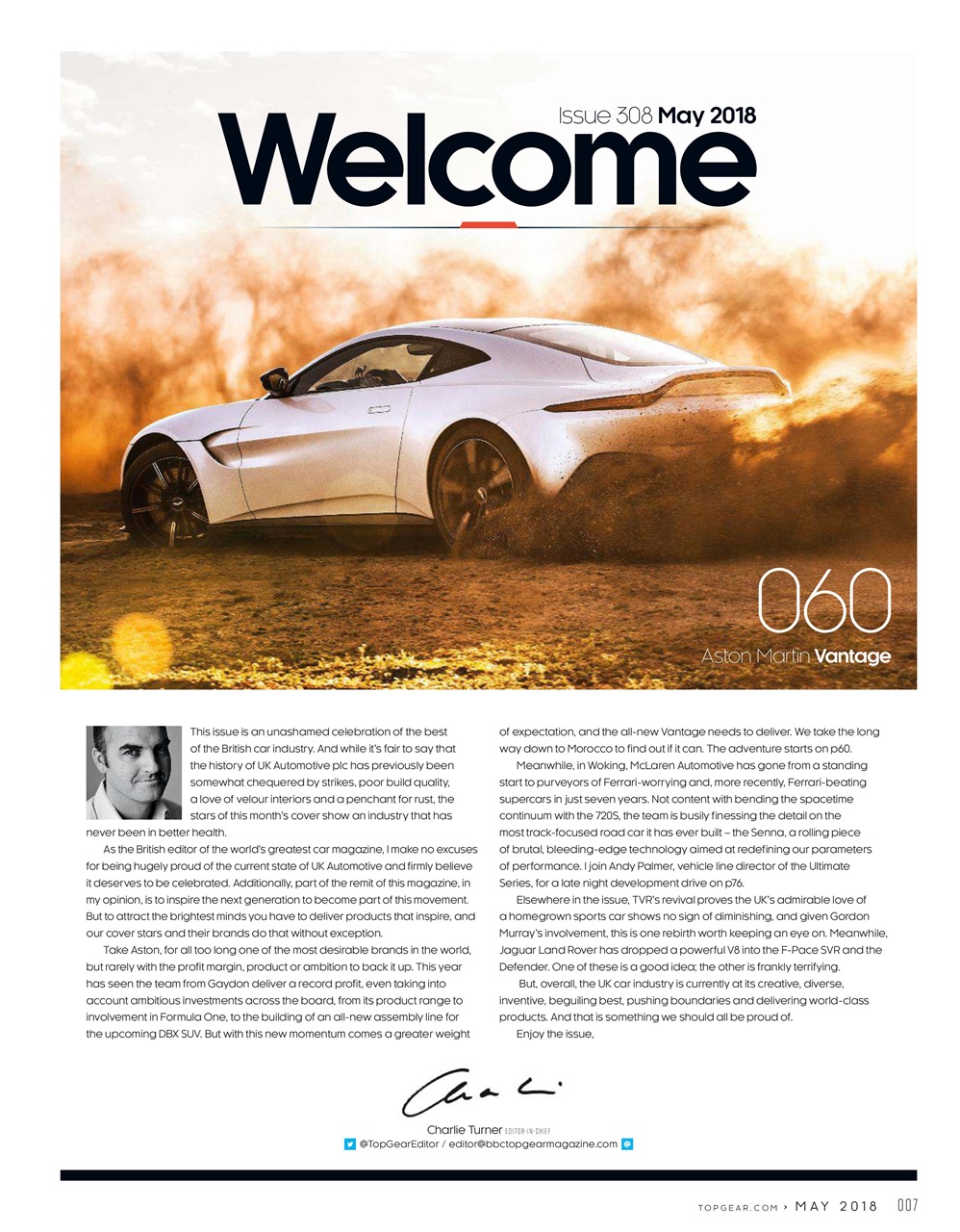 BBC Top Gear Magazine Preview Pages