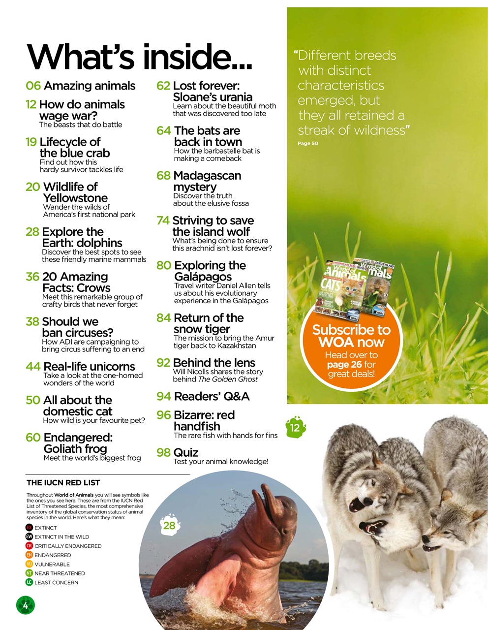World of Animals Preview Pages