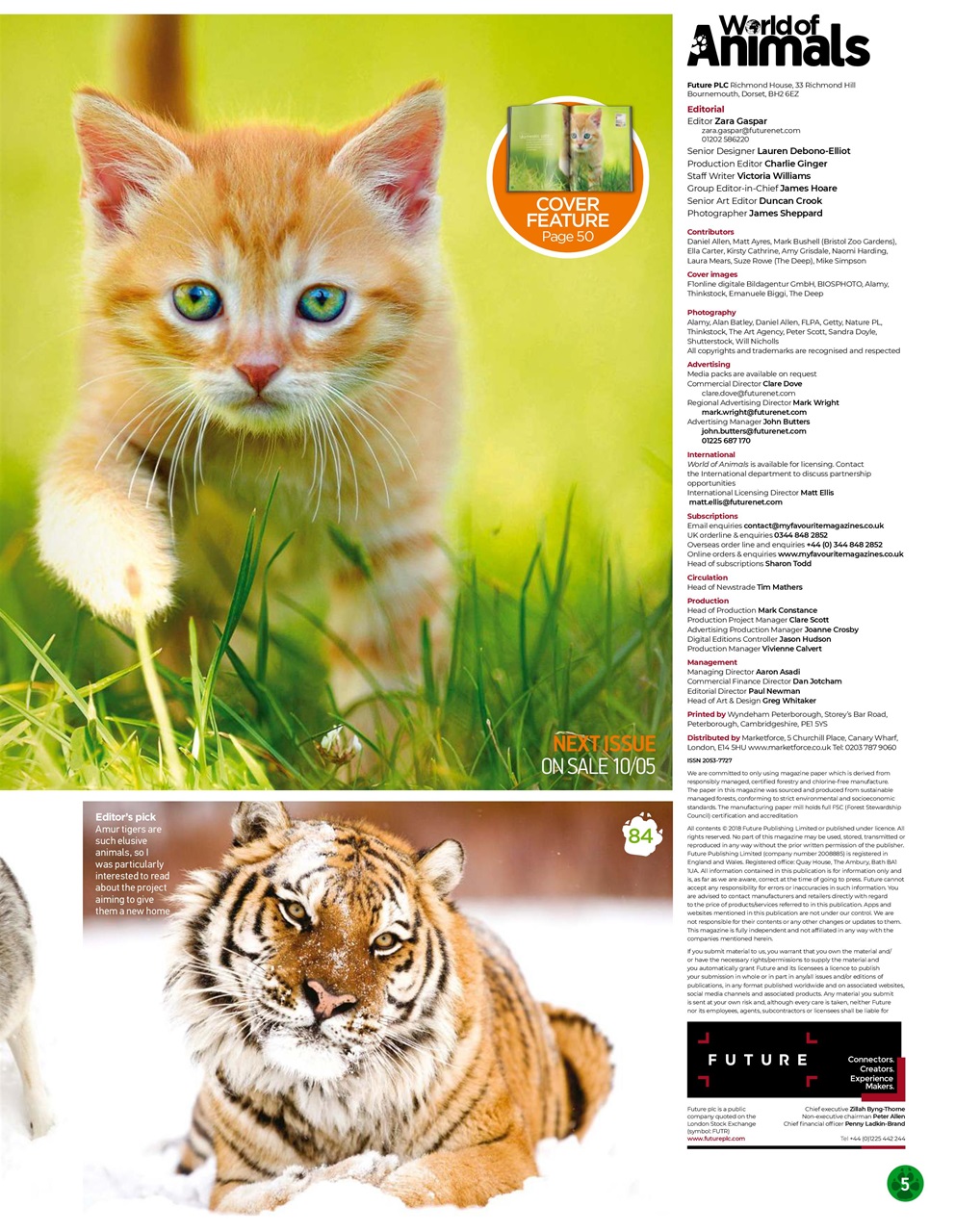 World of Animals Preview Pages