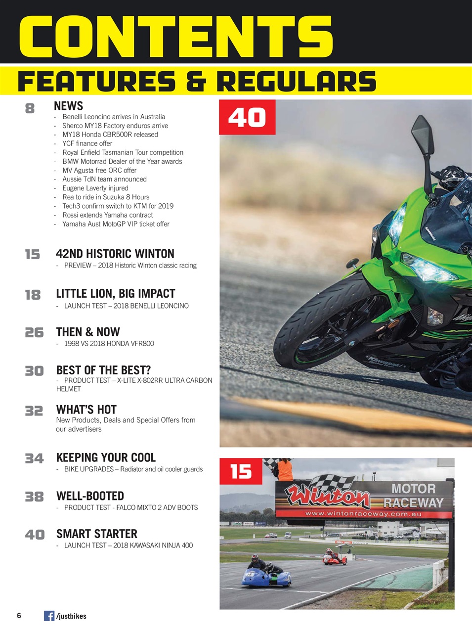 JUST BIKES Preview Pages