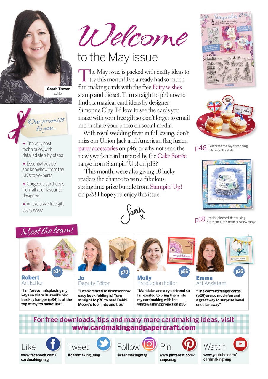 Cardmaking & Papercraft Preview Pages