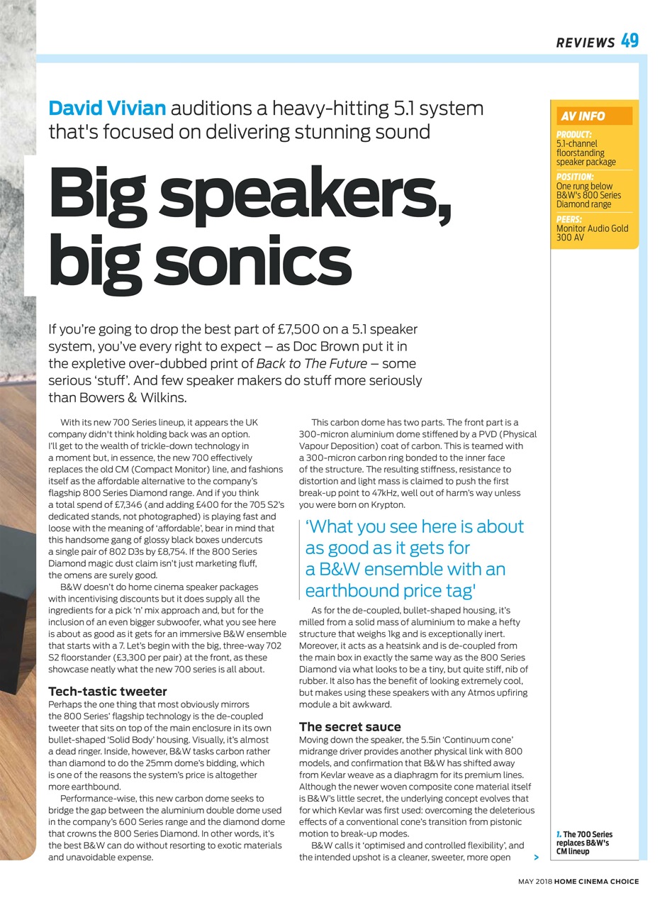 Home Cinema Choice Preview Pages