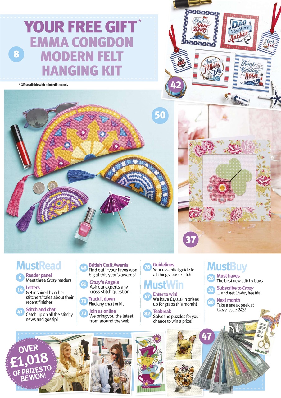 Cross Stitch Crazy Preview Pages