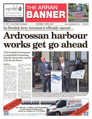 Arran Banner issue 14/4/2018