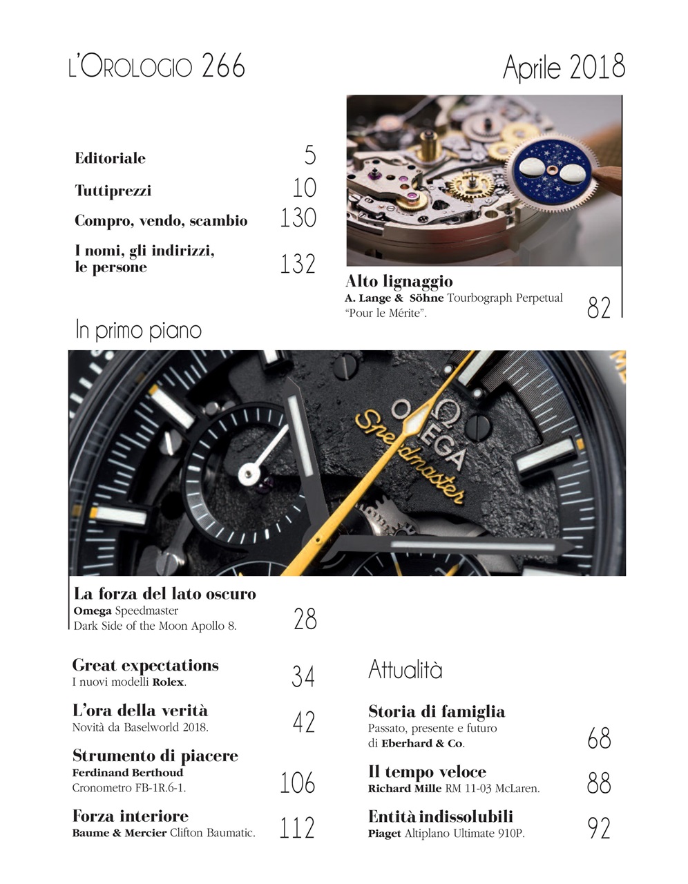 L'Orologio Preview Pages