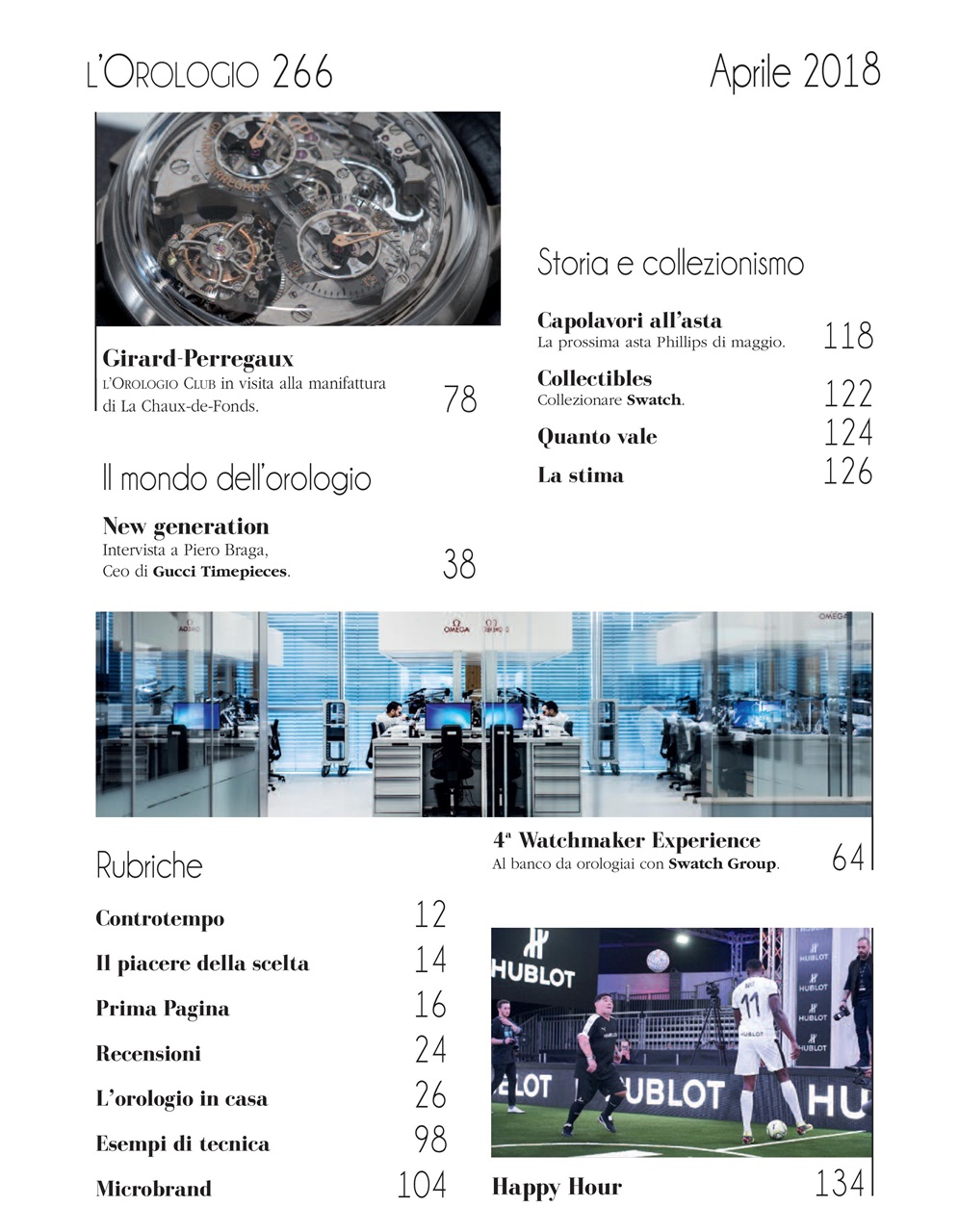 L'Orologio Preview Pages