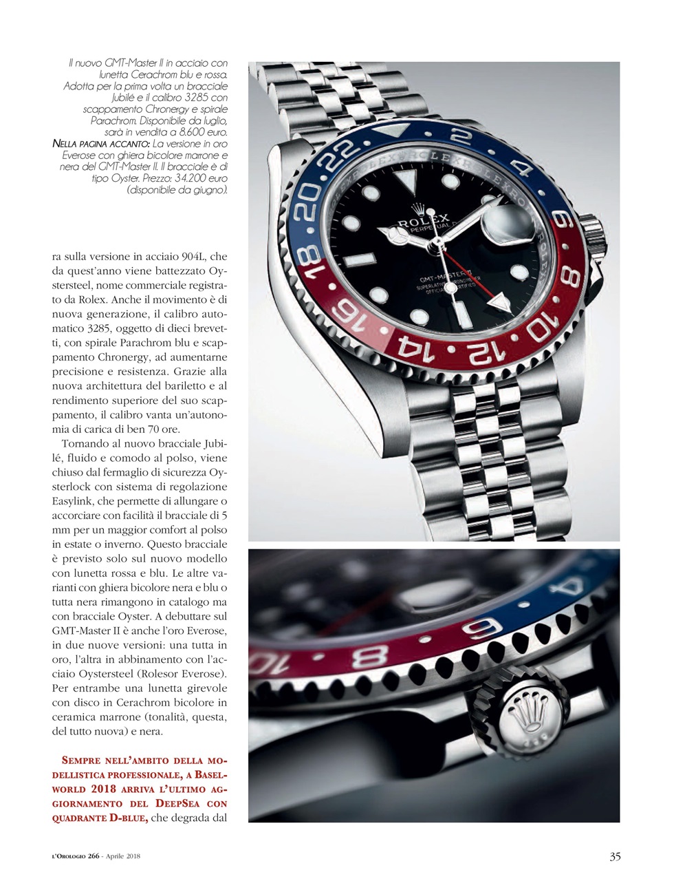 L'Orologio Preview Pages