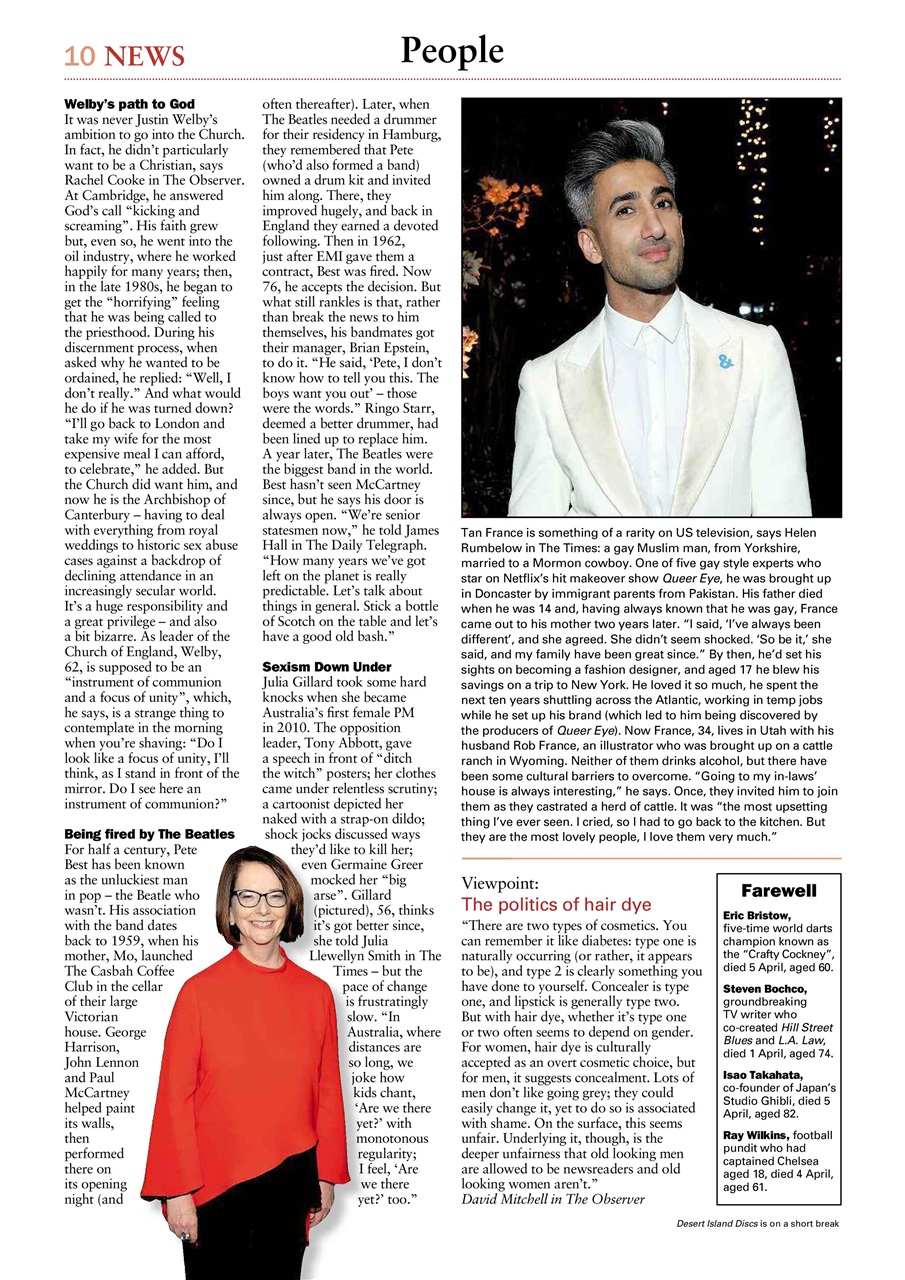 The Week Preview Pages