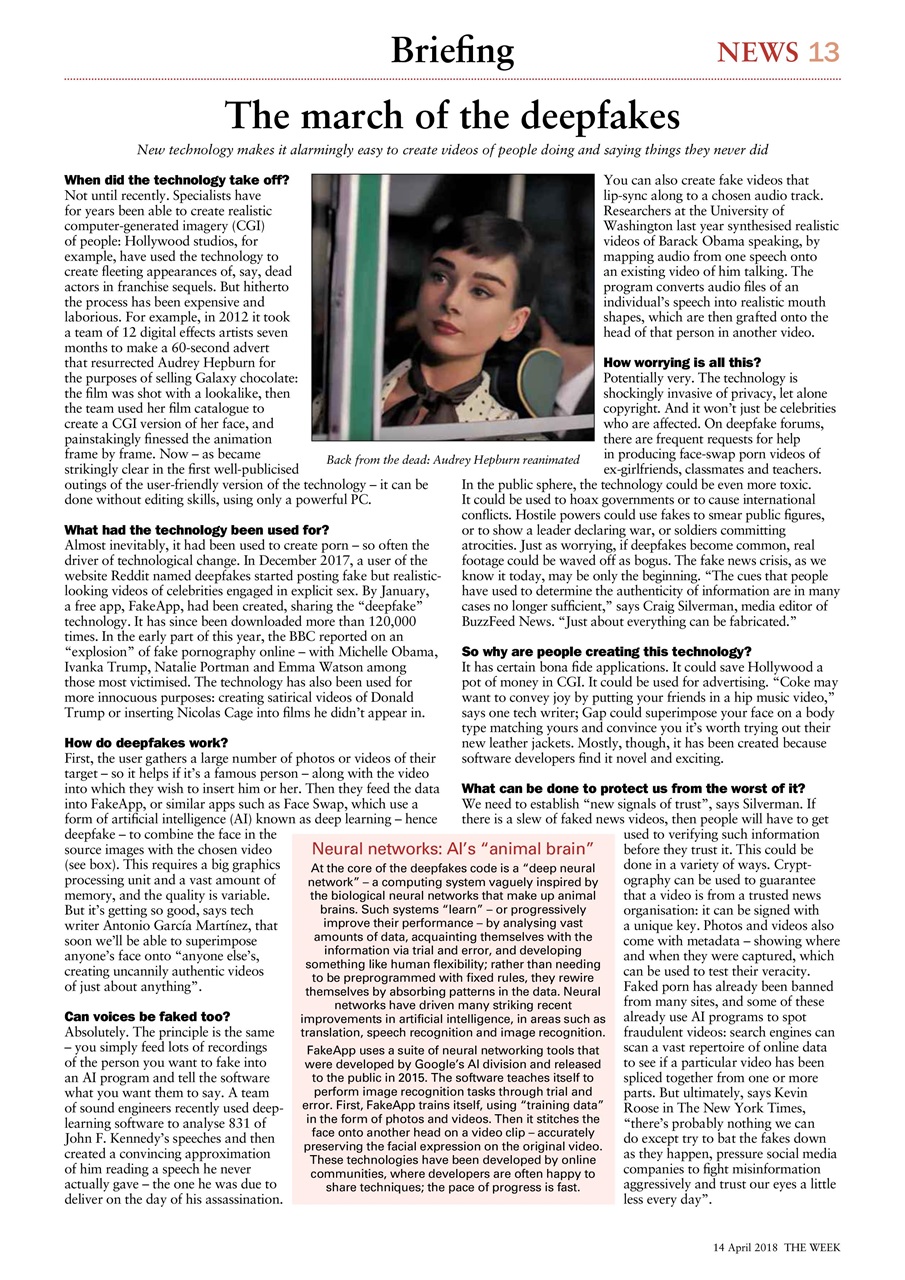 The Week Preview Pages