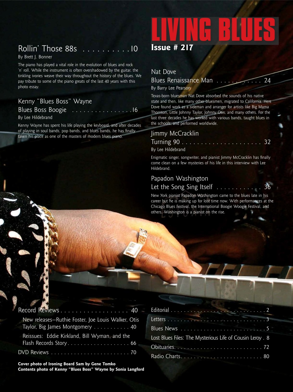 Living Blues Preview Pages