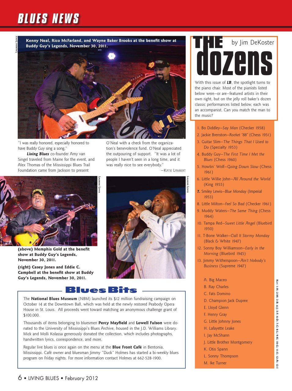 Living Blues Preview Pages