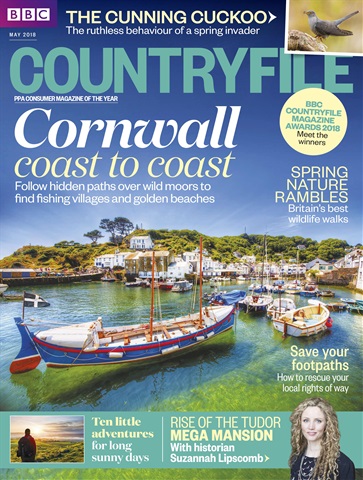BBC Countryfile Magazine issue May 2018