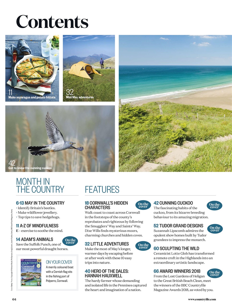 BBC Countryfile Magazine Preview Pages