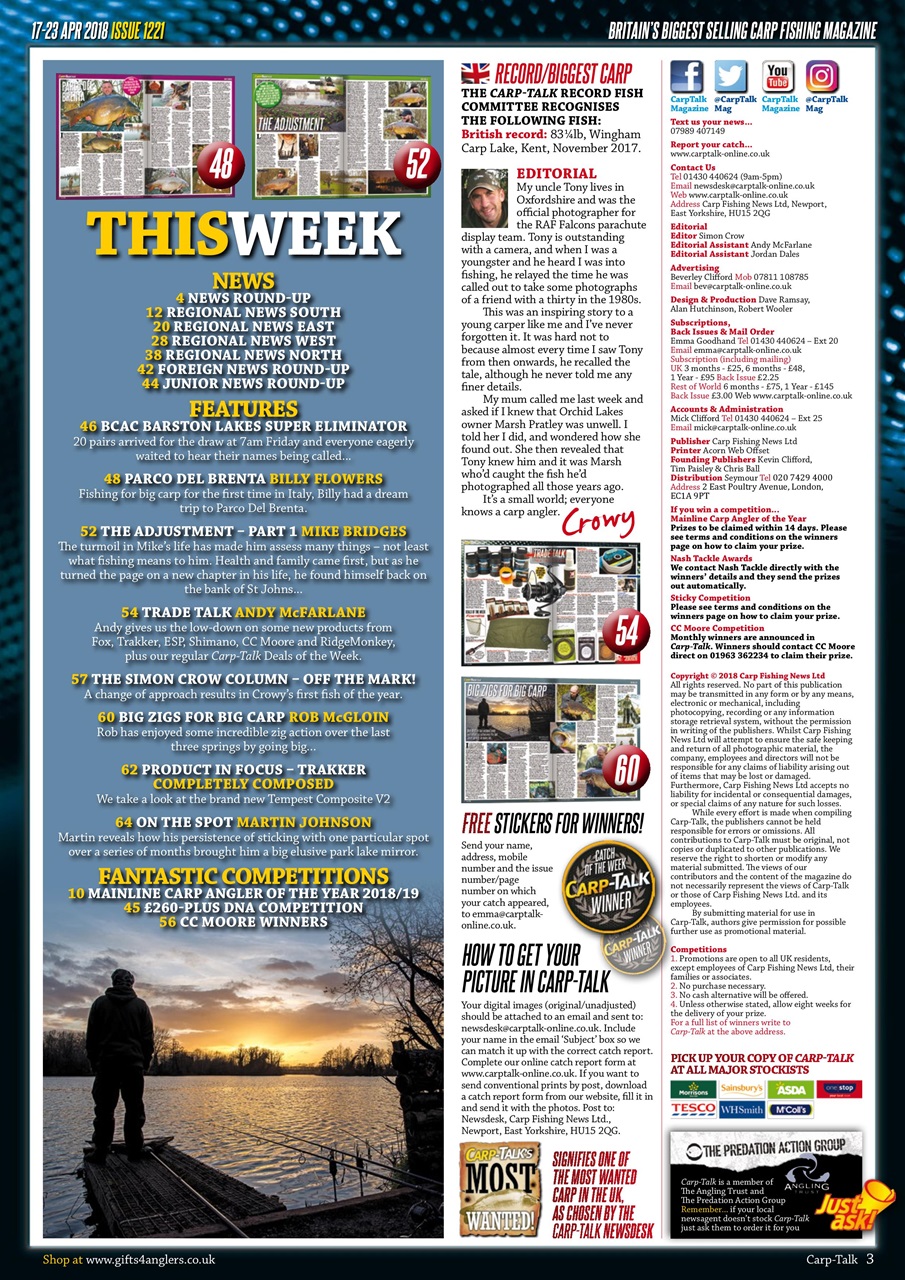 Carp-Talk Preview Pages