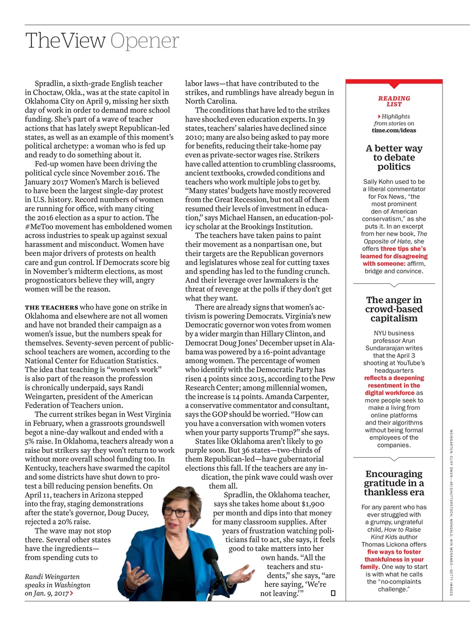 TIME Magazine Europe Preview Pages