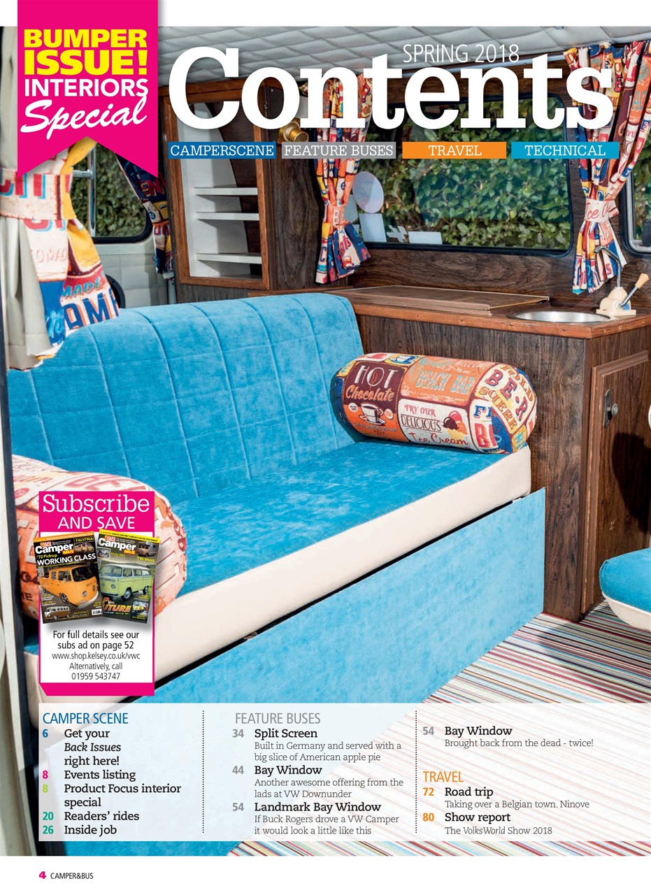 VW Camper Preview Pages