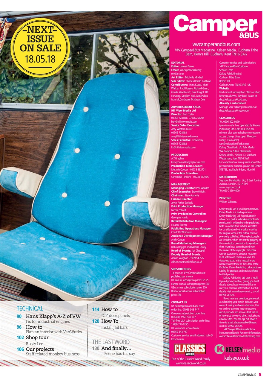 VW Camper Preview Pages