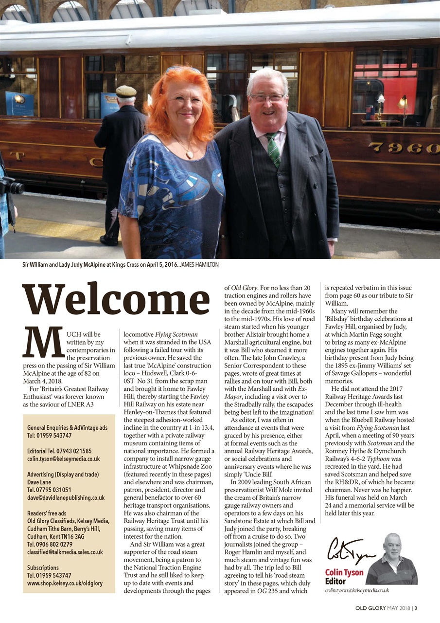 Old Glory Magazine Preview Pages