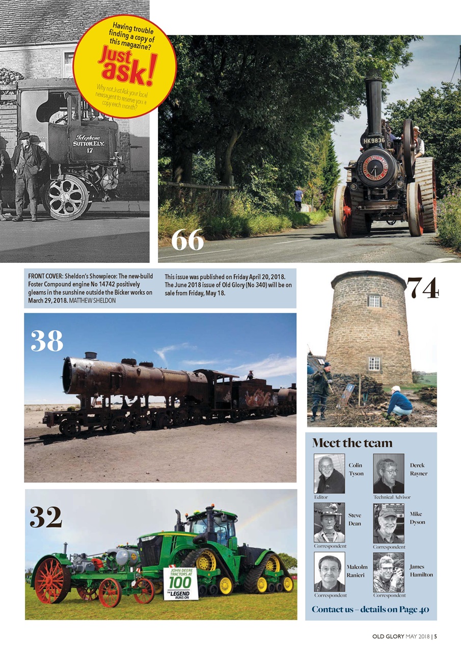 Old Glory Magazine Preview Pages