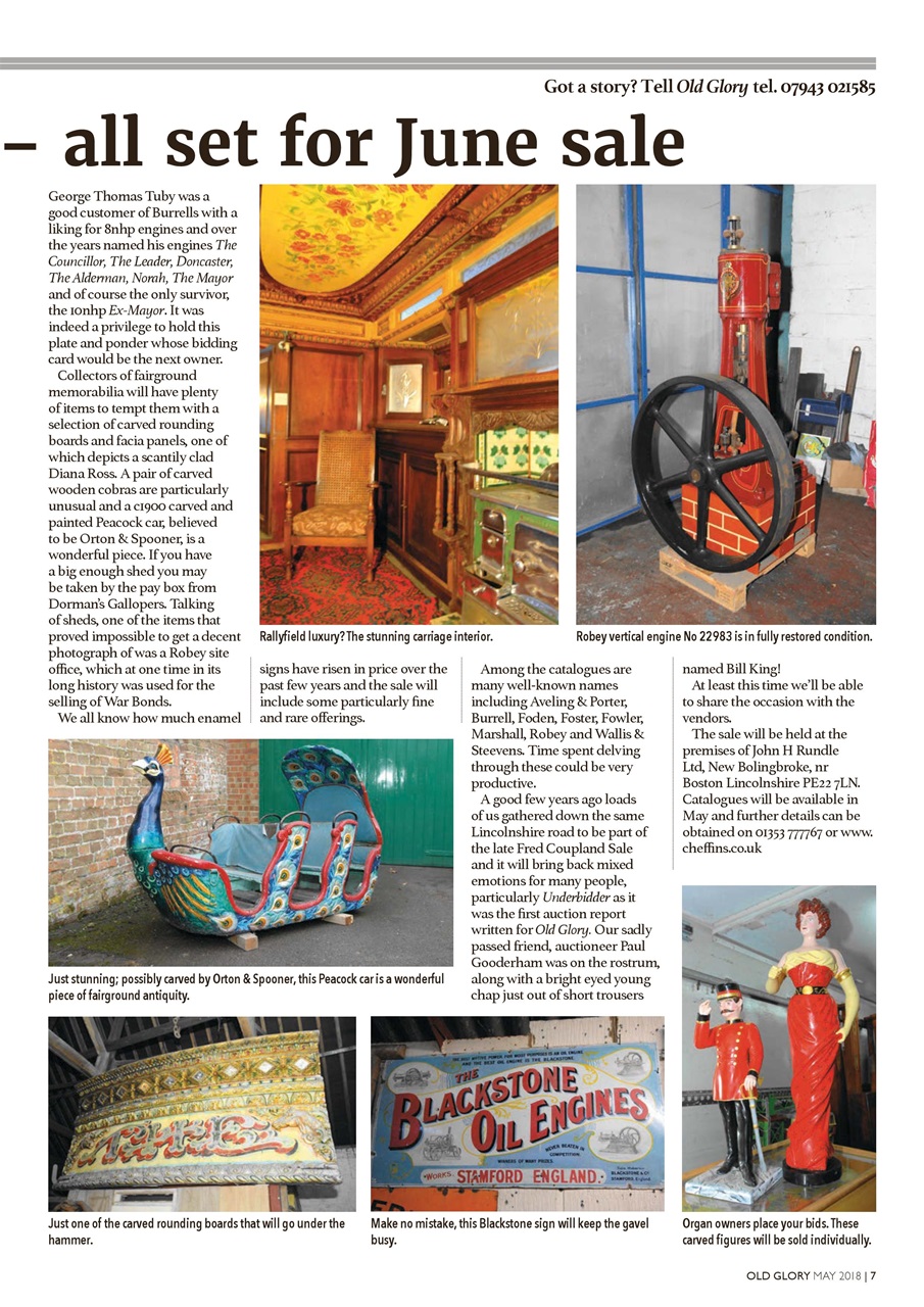 Old Glory Magazine Preview Pages