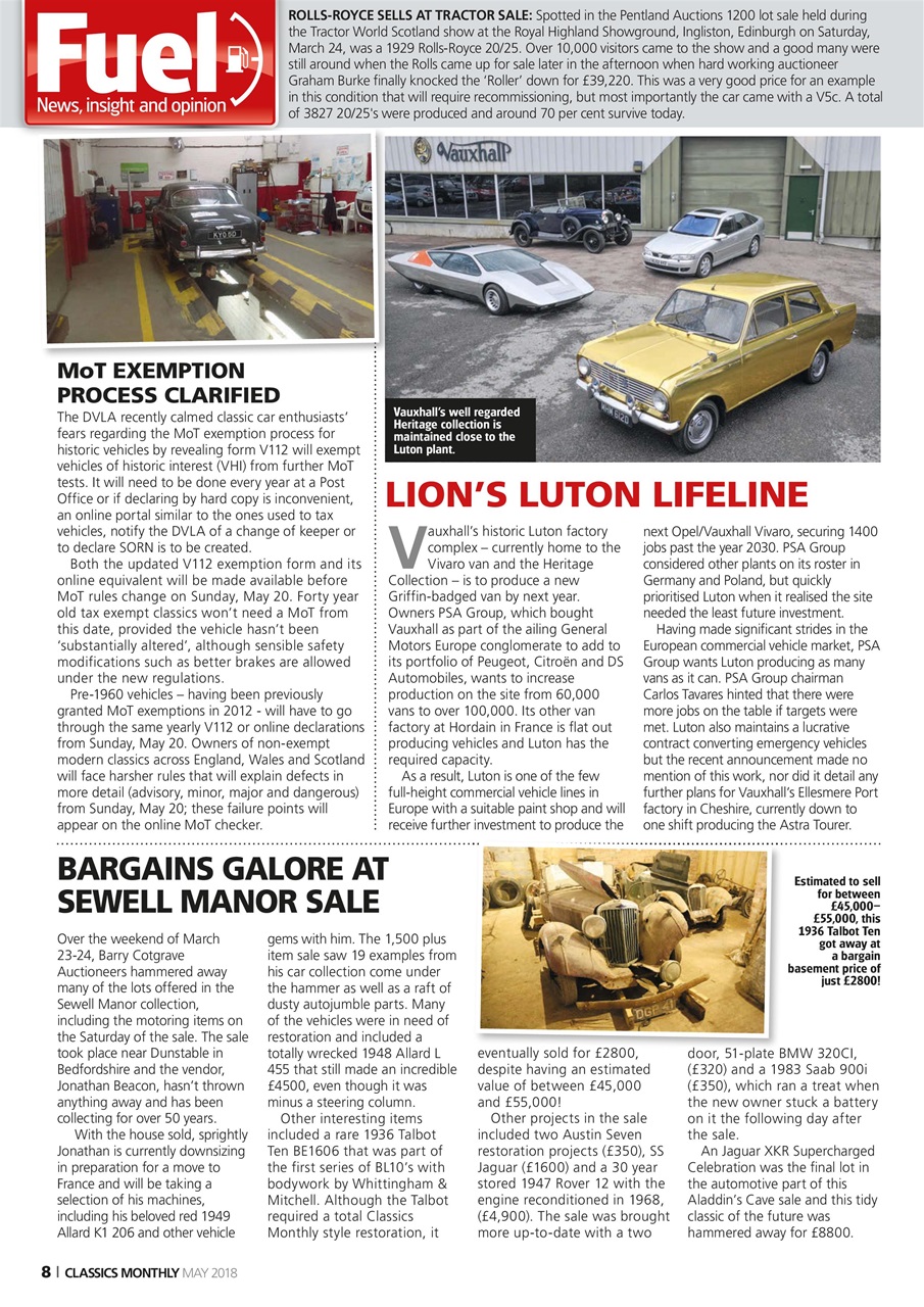 Classics World Preview Pages