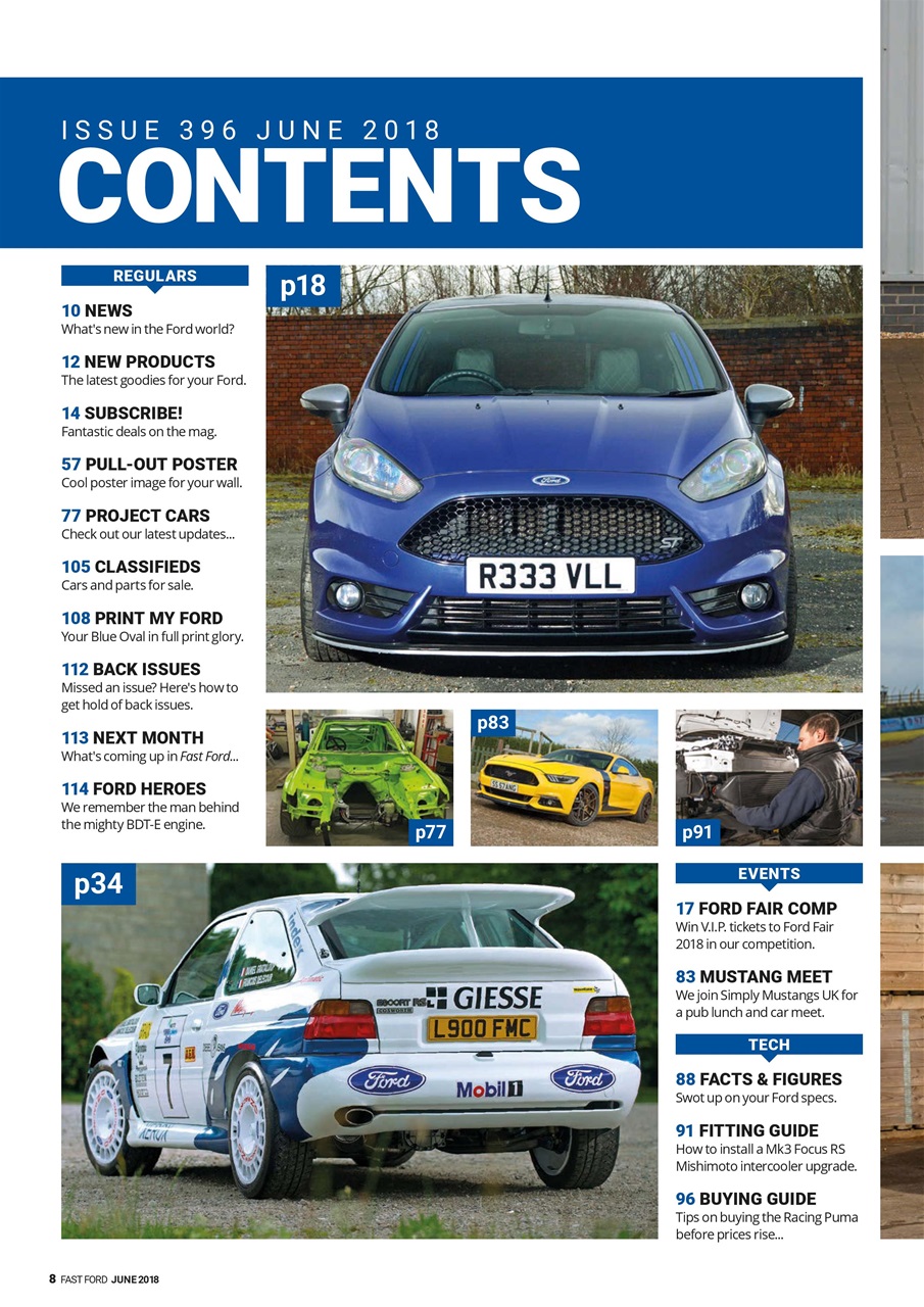 Fast Ford Preview Pages