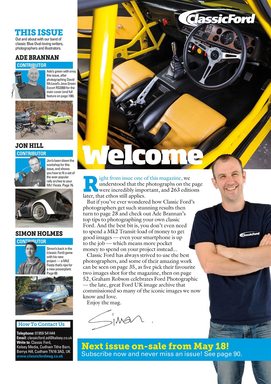 Classic Ford Preview Pages