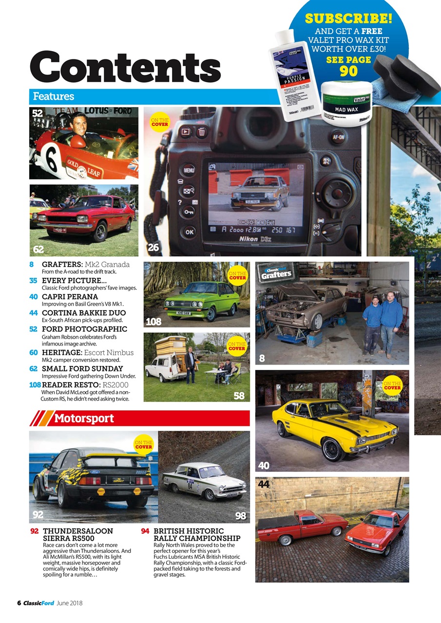 Classic Ford Preview Pages