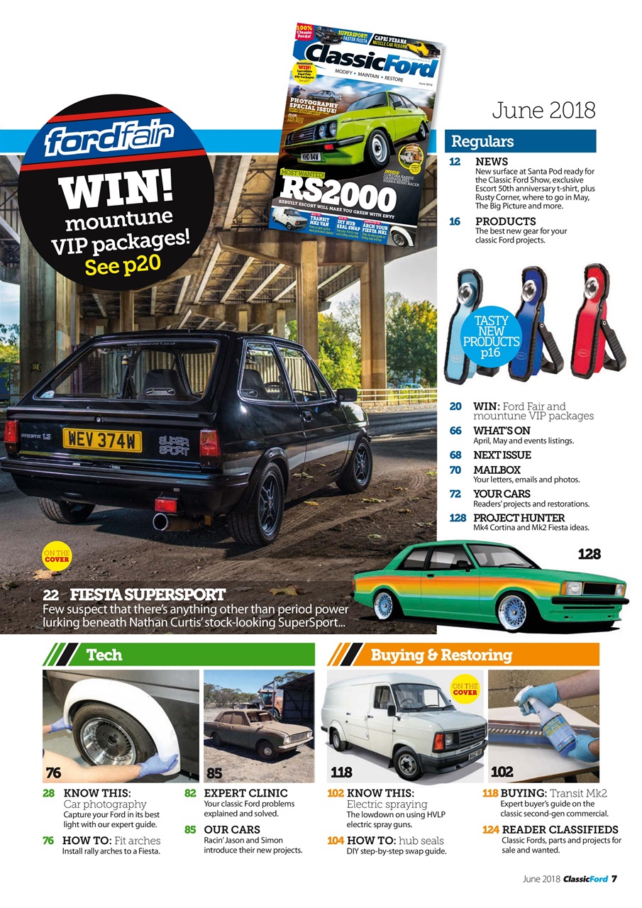 Classic Ford Preview Pages