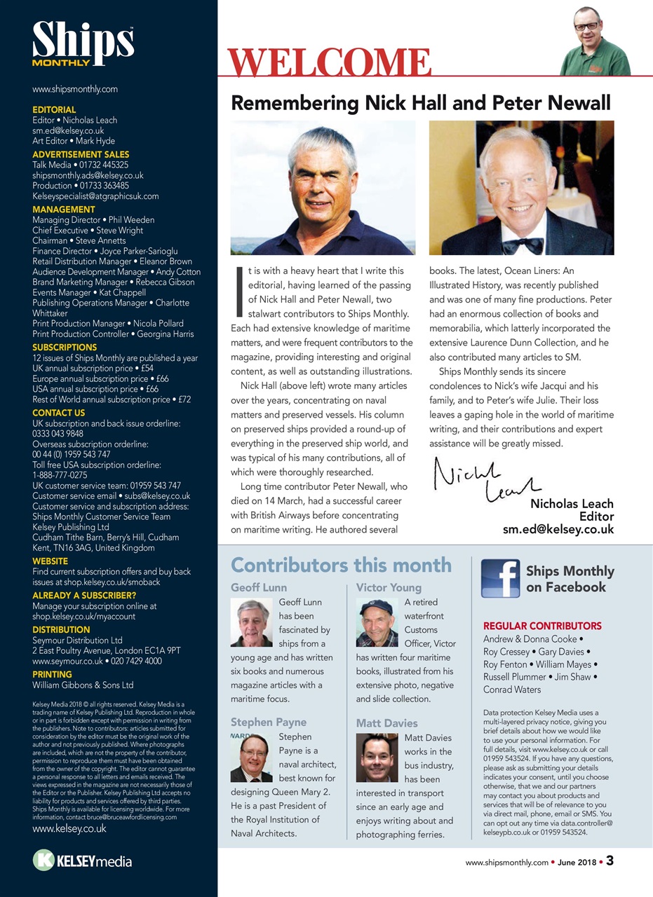 Ships Monthly Preview Pages