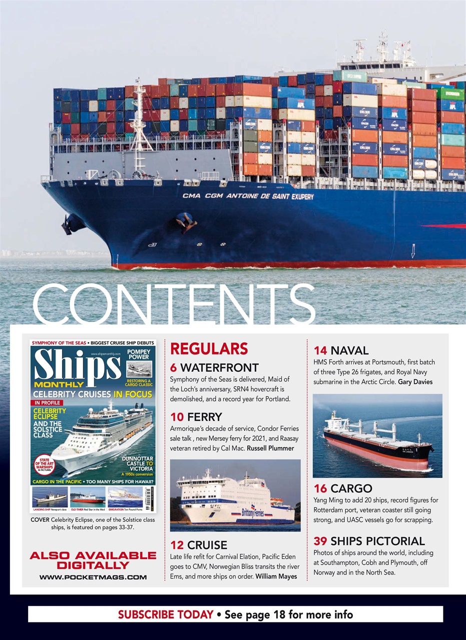 Ships Monthly Preview Pages