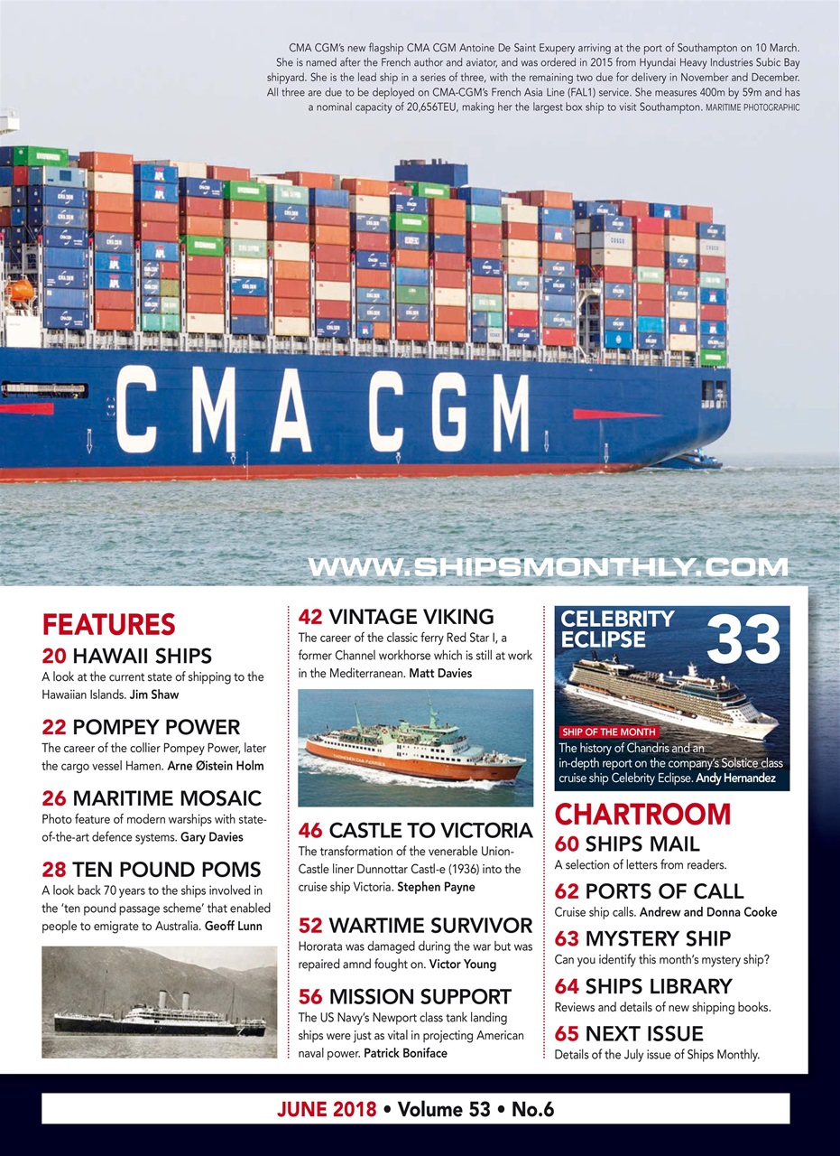 Ships Monthly Preview Pages