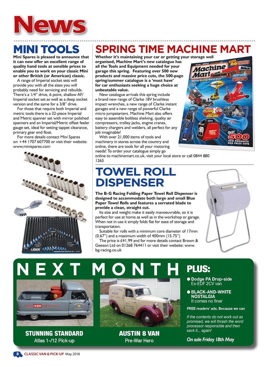 Classic Van & Pick-up Preview Pages