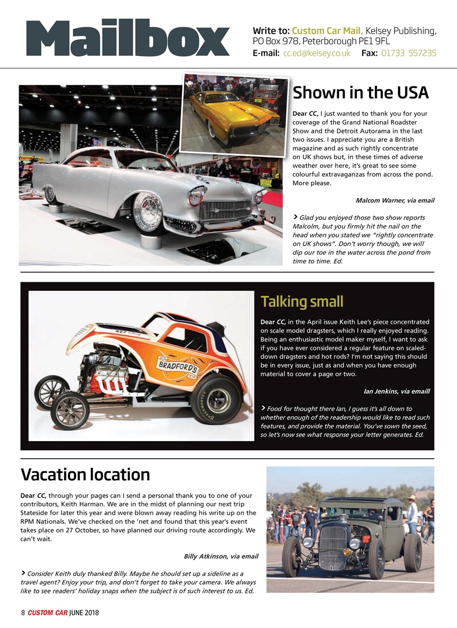 Custom Car Preview Pages
