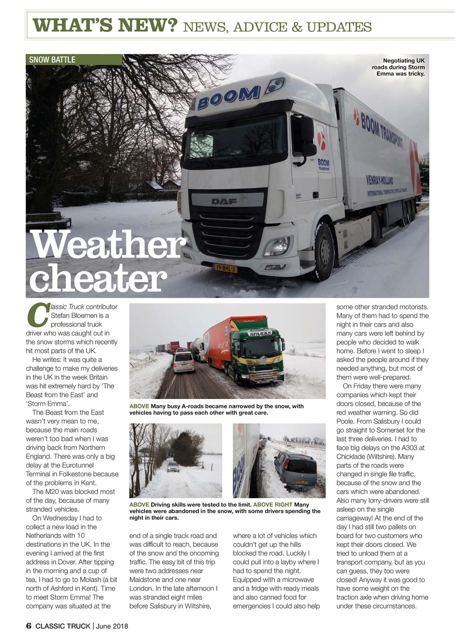 Classic Truck (OLD) Preview Pages